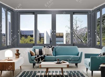 120断桥三轨推拉窗